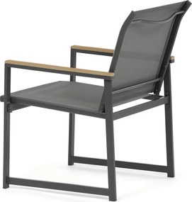 Kerti bútor garnitúra, hálós kivitel, szürke, AZS-S1212 GREY