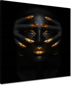 Vászonkép 90x90 Arany tekintet