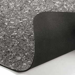 Antracitszürke fürdőszobai kilépő 50x80 cm Granite – douceur d'intérieur