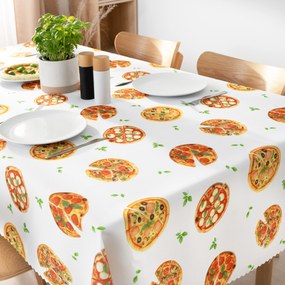 Goldea teflonbevonatú asztlterítő - ízletes pizza 120 x 120 cm
