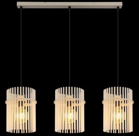 Globo 15698-3HB - GORLEY csillár kábelen 3xE27/60W/230V