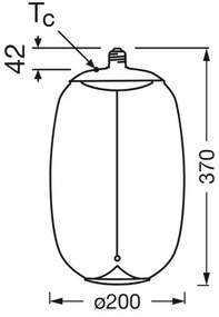 LED Izzó VINTAGE FILAMENT E27/4W/230V 2700K - Osram