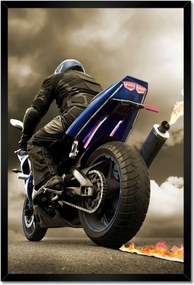 Poszterek keretben 40x60 Az üldöző driftel A tűz