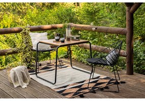 Coco 2 db fekete kerti szék - Bonami Selection