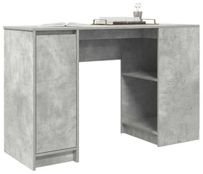 betonszürke forgácslap íróasztal 120x42x76 cm