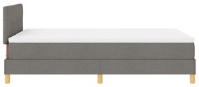 Box Spring Ágy Matraccal, Topszínű, 120x200 cm, Szövet