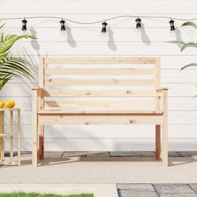 tömör fenyőfa kerti pad 109x48x91,5 cm