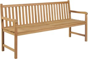 vidaXL tömör tíkfa kerti pad 175 cm