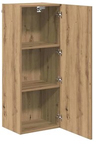 vidaXL TV Fali Szekrény Artisan tölgy 40,5 x 30 x 102 cm Faanyag
