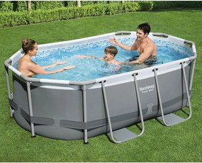 VANILLA Ovális fémvázas medence szett 305x200x84 cm