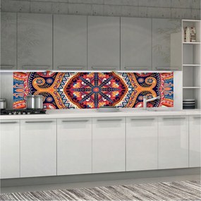 Paisley Etnikai virágok Boho Absztrakt fotótapéta 250x60 +ragasztó