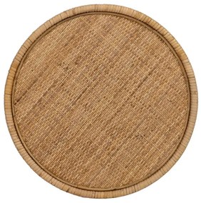 Rattan kerek tárolóasztal ø 45 cm – Ixia