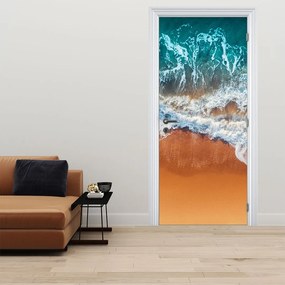 Fotótapéta ajtóra - Tengerpart (95x205cm)
