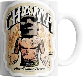 Bögre Alex Pereira Chama Kiváló Minőség Ajándék Szöveg