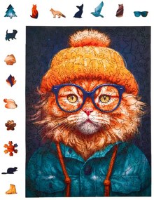 Giovanni, a vörös macska fa puzzle