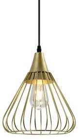 Lámpa Mennyezeti lámpatest TESS,2516,AC220-240V,50/60Hz,1*E27,IP20,átmérő 24cm,egyes,arany