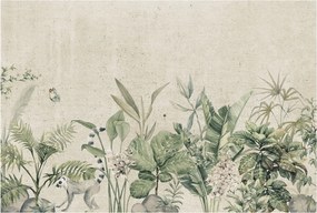 Fotótapéta Flizelin Dekoratív Hálószoba Trópusi dzsungel 104x70