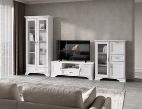 Vitrin, alpesi fehér, KENTAK REG2W1S