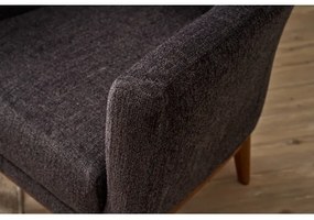 NUPI antracitszürke fotel