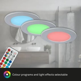 Briloner - KÉSZLET 3x LED Dimmelhető fürdőszobai lámpa LED/4,8W/230V IP65