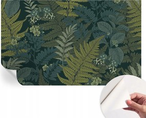 Matt öntapadós fotótapéta Falra Zöld elegancia 416x254 cm