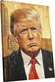 Vászonkép Donald Trump portré Trump nappali ajándék 60x80