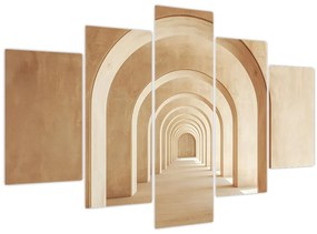 Kép - Bézs átjáró (150x105 cm)