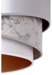 Duolla - Csillár zsinóron KOBO 1xE27/15W/230V átm. 45 cm ezüst/arany