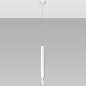 Sollux SL.0957 - Csillár zsinóron VIZIER 1xG9/12W/230V fehér