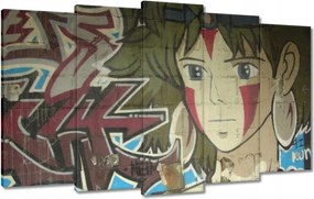 Festmények 100x60 Graffiti Falfestmény WallArt