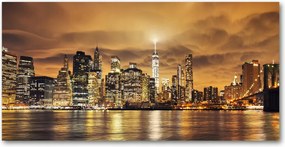 Fotó üvegkép Manhattan New York 140x70