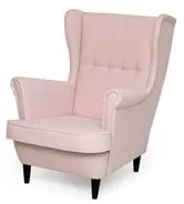 Gyermek fotel Zella II Mini  Rózsaszín