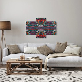 A díszítő absztrakció képe (90x60 cm)
