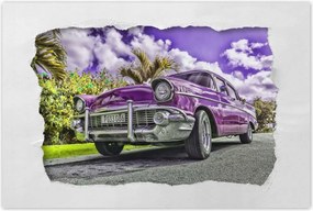 Poszterek 120x80 Lila Chevrolet