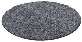 Sötétszürke kerek szőnyeg ø 160 cm Life – Ayyildiz Carpets