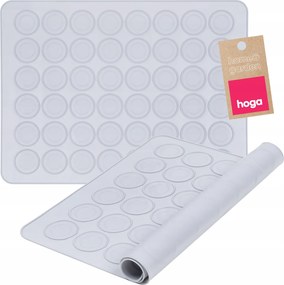 Hoga 2018 Matt Szőnyeg 48 Macaronhoz Szürke Szilikon