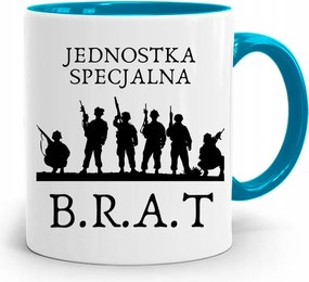 Kék Bögre Ajándék Különleges Egység Testvér nyomott mintával