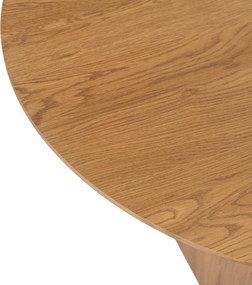 Modern ovális étkezőasztal TINO 190 cm tölgy