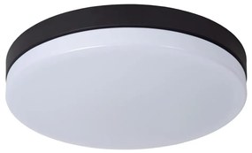 Lucide 79111/36/30 - BISKIT LED fürdőszobai lámpa LED/24W/230V IP44 fekete