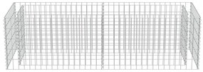 horganyzott acél gabion magaságyás 180 x 50 x 50 cm