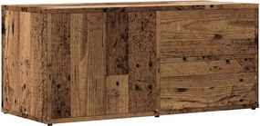 vidaXL antik fa színű szerelt fa TV-szekrény 80x34x35,5 cm