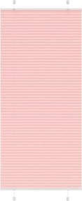 vidaXL pliszírozott redőny rózsaszín 95x200 cm szövetszélesség 94,4 cm