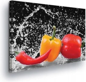 VĂĄszonkĂ©p 80x60 FrissessĂ©g dinamika energia mozgĂĄs vĂz piros sĂĄrga chili