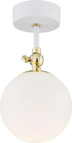 Argon 4002 - Fürdőszobai felületre szerelt csillár LATINA 1xE14/7W/230V IP44 fehér/arany