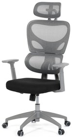 Scaun pivotant de birou gri KA-K2081