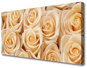 Canvas kép Rózsa virágok Plant 125x50 cm