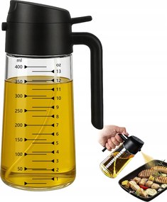 Olajszóró Konyhai Olaj Adagoló Üveg Spray Nyéllel 470ML
