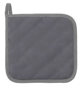 Abe szürke pamut konyhai edényfogó, 20 x 20 cm - Tiseco Home Studio