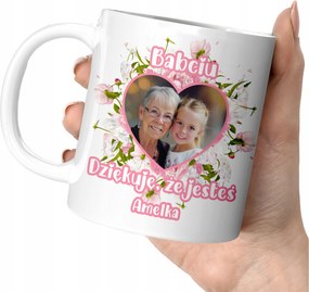 Bögre Nagyinak Személyre Szabott Ajándék Fényképpel És Névvel