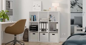 Malax 3x3 H polcos állvány, fehér